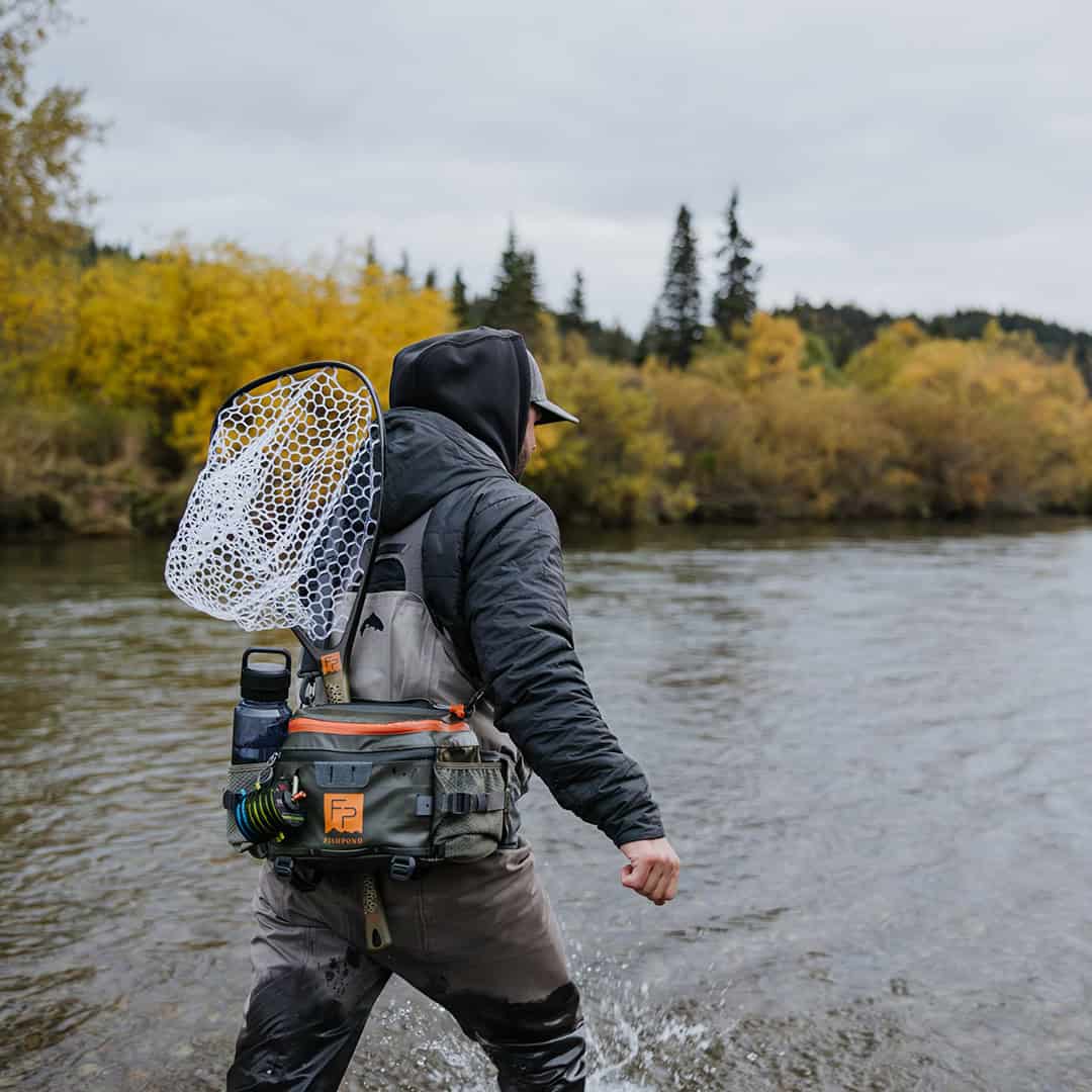 New 2025 816332016219 Fishpond Stormshadow Lumbar Pack Water Resistant Fly Fishing Waist Pack Splash resistance