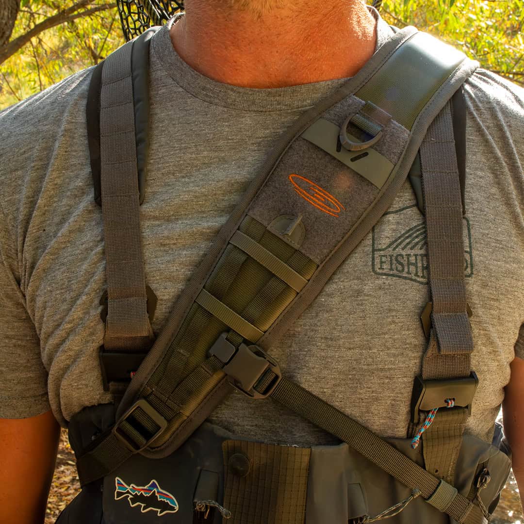 New 2025 816332016233 Fishpond Stormshadow Sling Pack Water Resistant Ambidextrous Fly Fishing Sling Pack Shoulder Strap detail