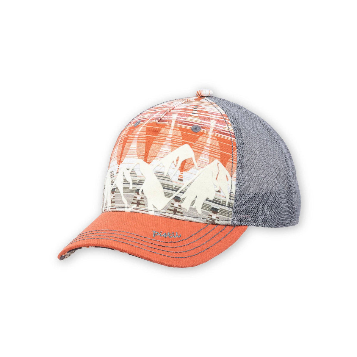 Pistil Designs - McKinley Trucker Hat in Tangerine Color