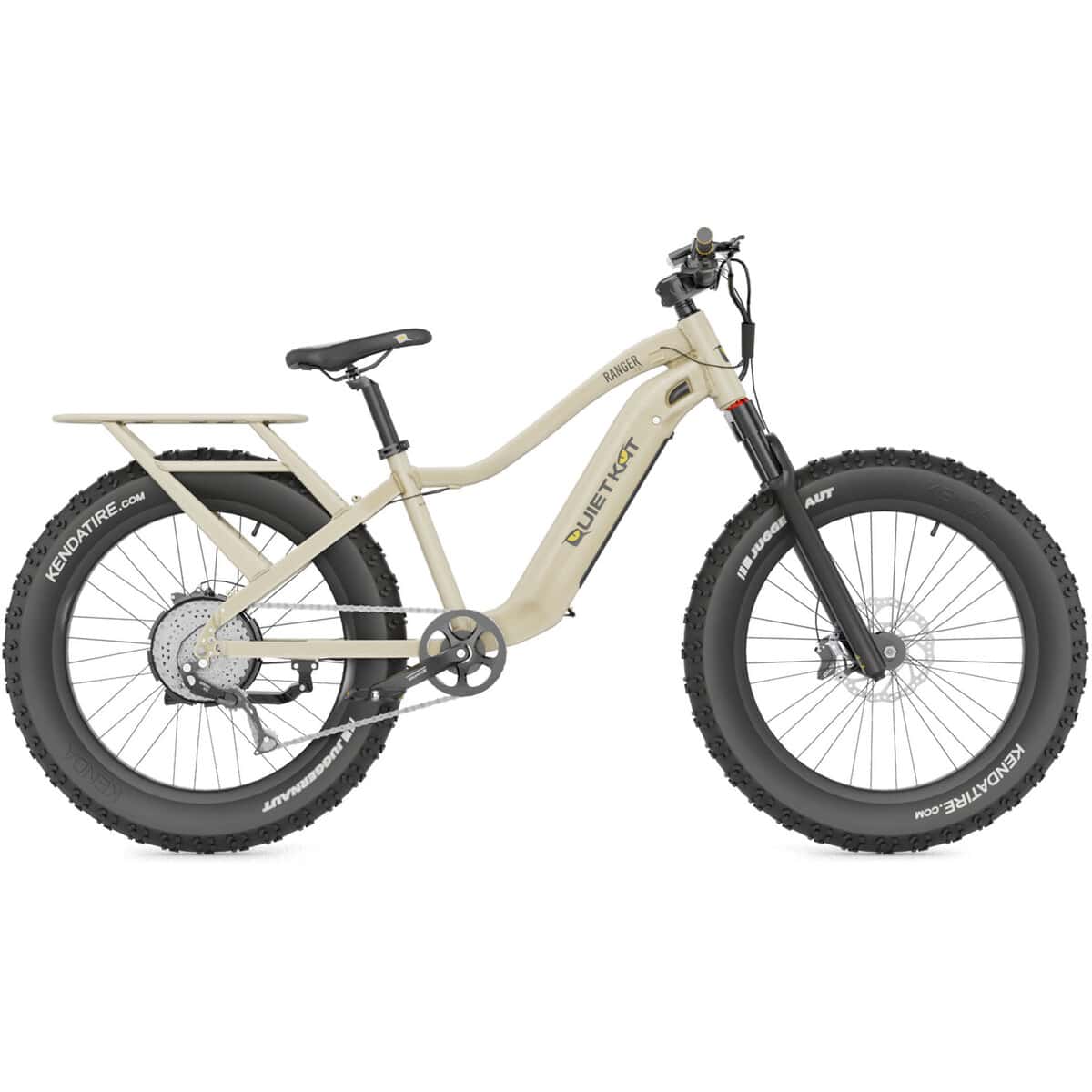 QuietKat Fat Tire Electric Mountain Bike RANGER 2021 Three Quarter View