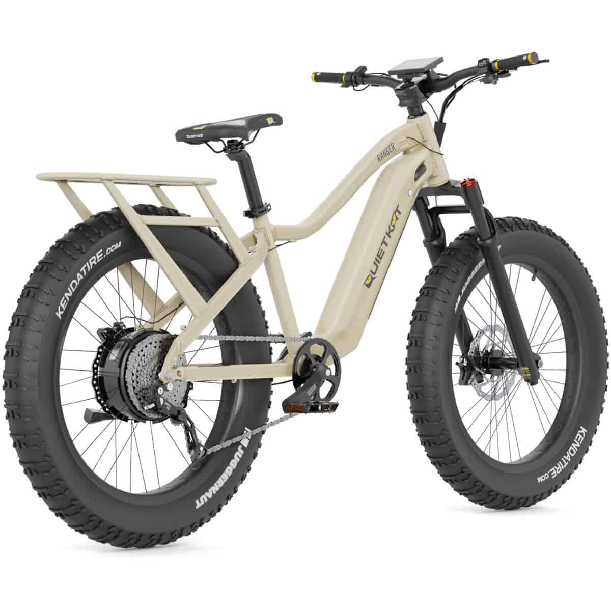 QuietKat Fat Tire Electric Mountain Bike RANGER 2021 Three Quarter View