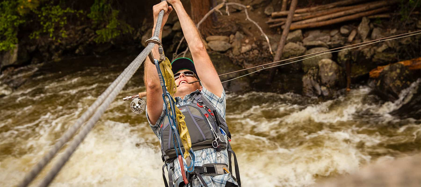 Seek what you find, even if it means crossing the raging torrent