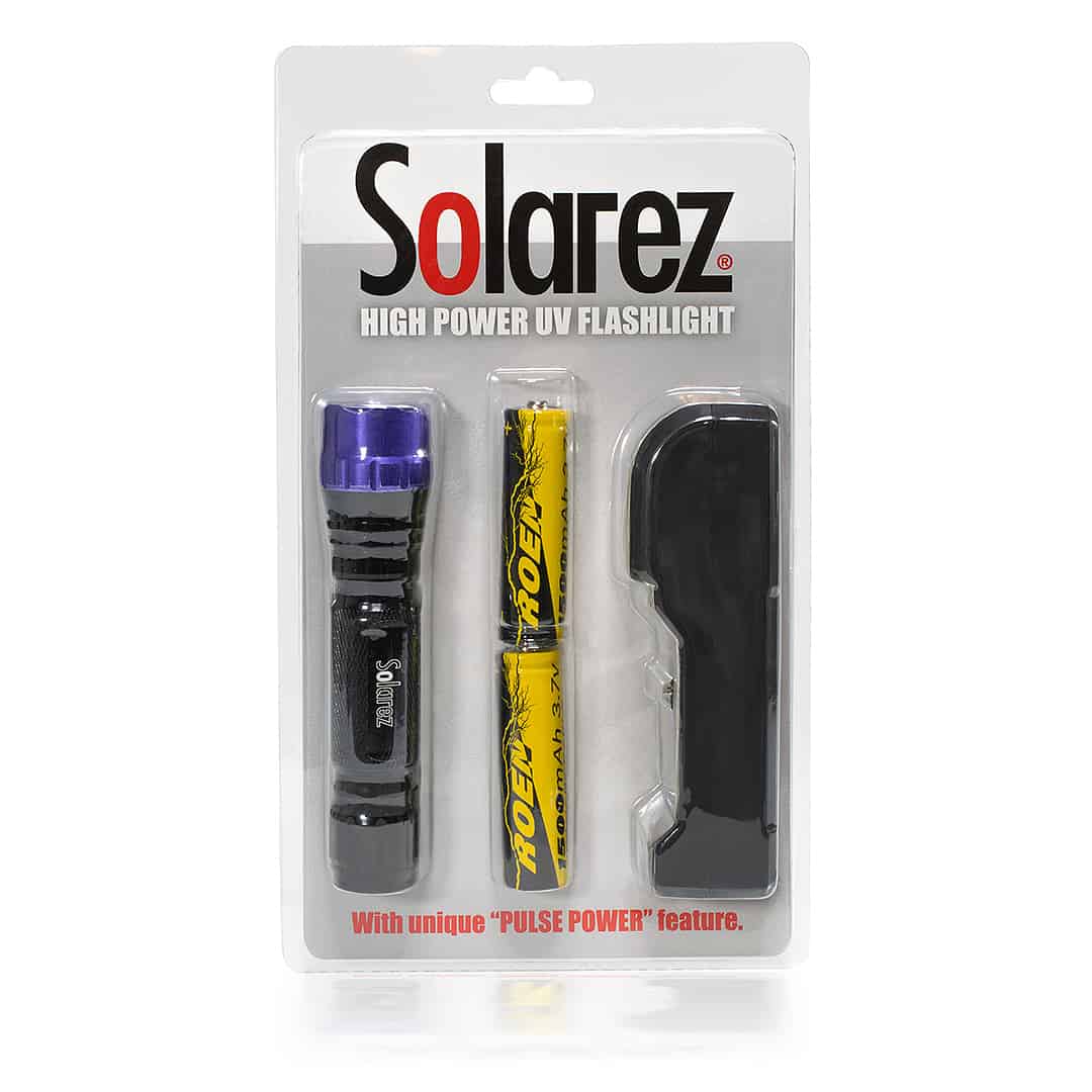 728392889019 88901 Solarez Resinator UV Light Kit With Charger and ROEN Battery Front Packaging