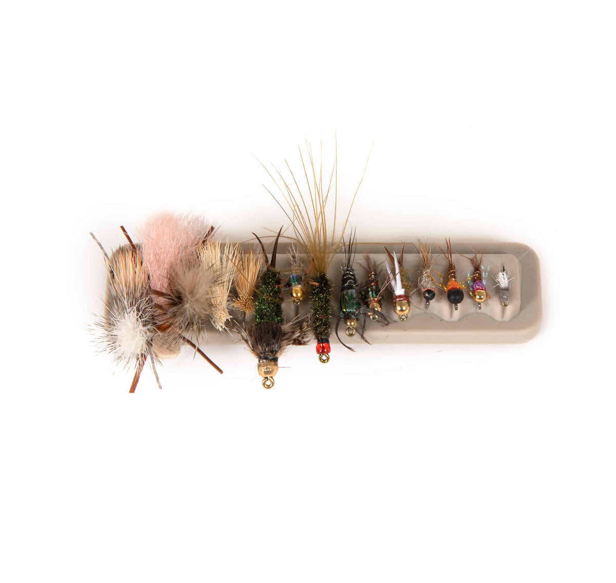 816332015717 TFD-2.0 Fishpond Tacky Fly Dock 2.0 Silicone Fly Fishing Fly Storage Pad With Trout Flies