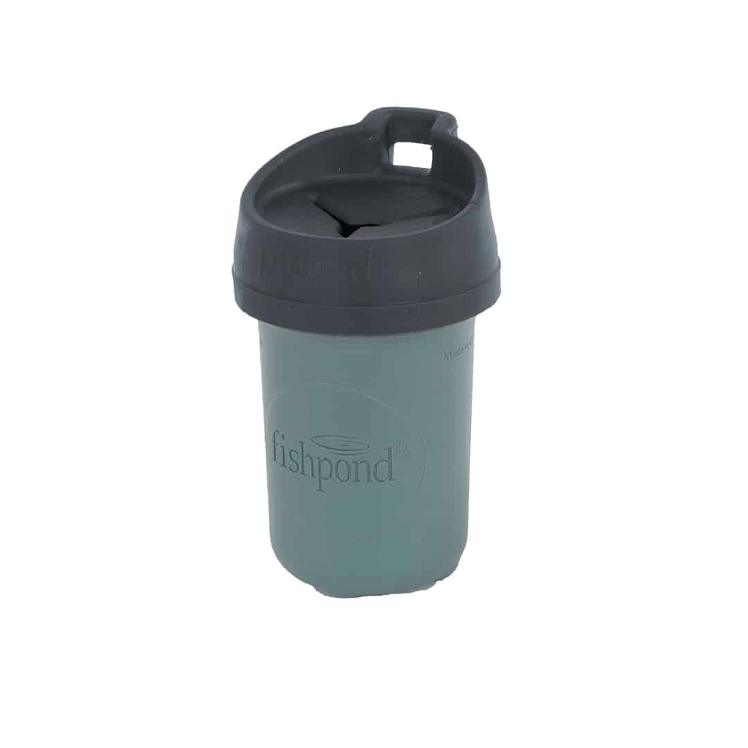 816332016028 PIO-SB Fishpond PIOPod 2.0 Steelhead Blue Microtrash and Fishing Trash Container Pack it In Pack It Out