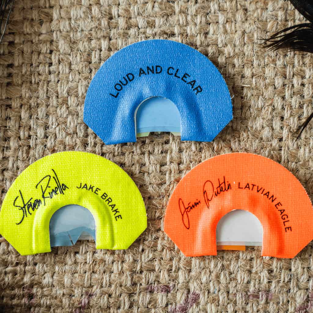 851182007543 meateater x phelps game calls turkey diaphragm call 3 pack all three