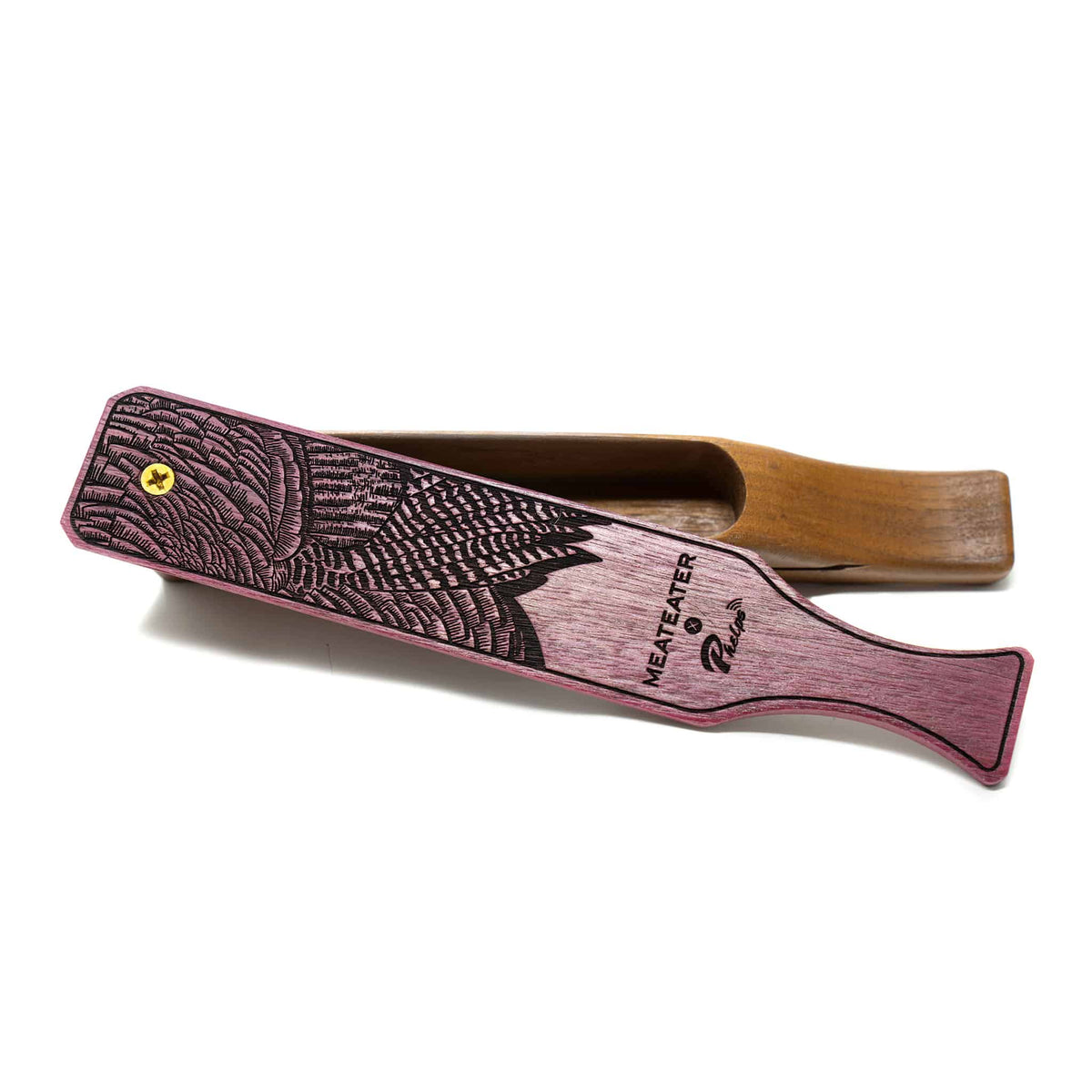 851182007574 meateater x phelps game calls turkey box call