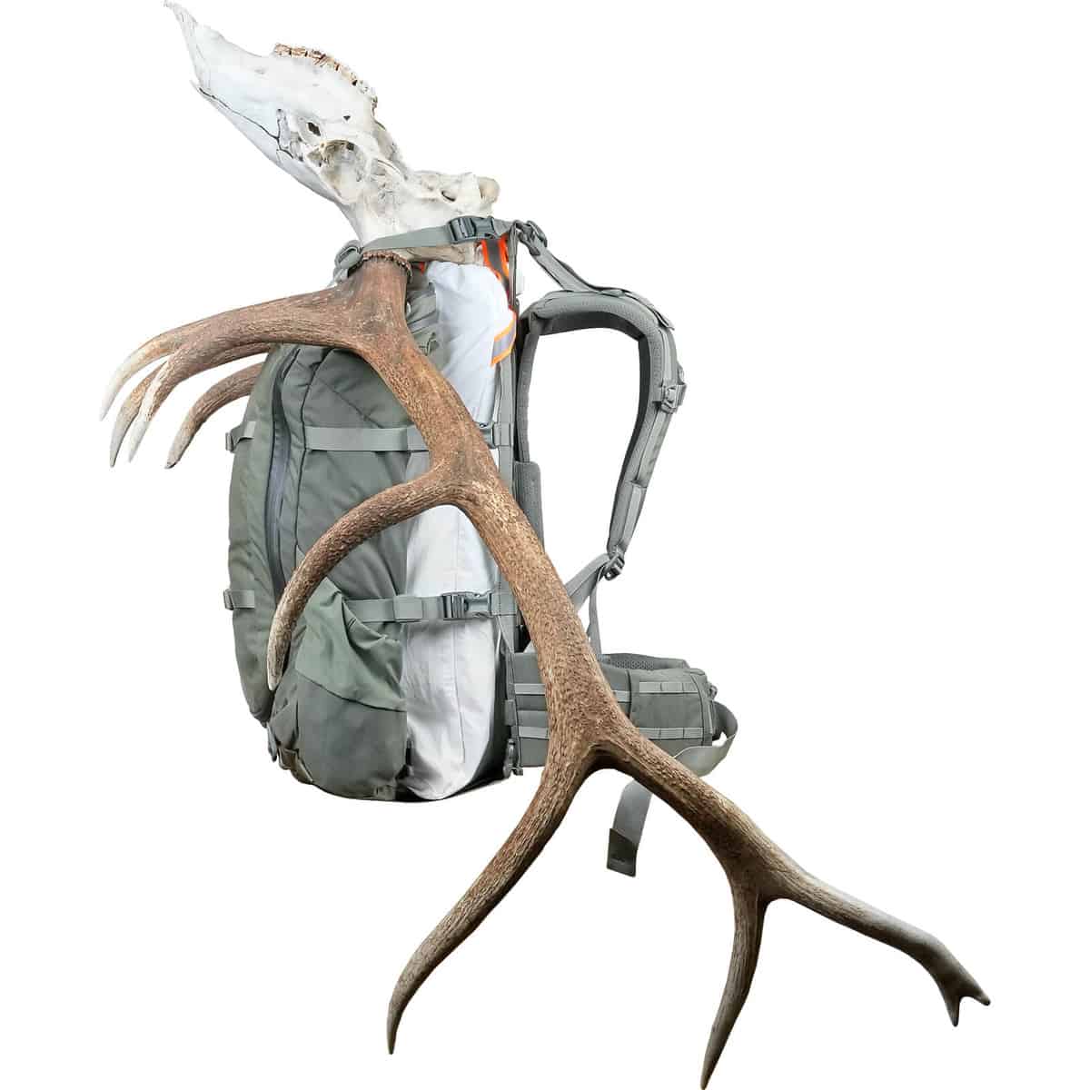 888564176825 110889 Mystery Ranch Sawtooth 45 Small Hunting Backpack Foliage Overload Shelf Packout Mode
