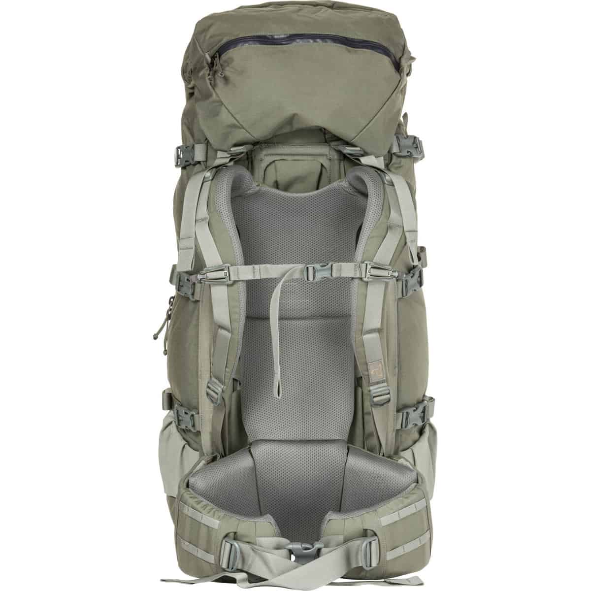 888564177044 Mystery Ranch Beartooth 80 Hunting Backpack Foliage Back With Lid