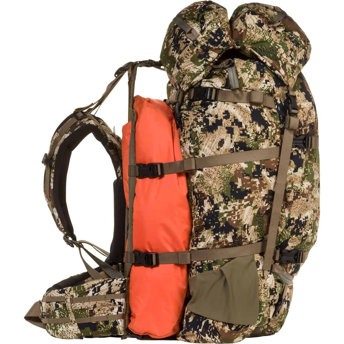 888564177044 Mystery Ranch Beartooth 80 Hunting Backpack Optifade Subalpine Overload Feature