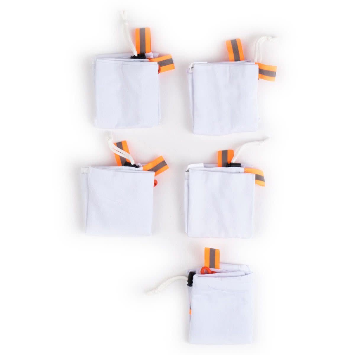 Caribou Gear Wapiti Elk Meat On Bone Ultra-Light 5-Piece Game Bag Set All Bags Side by Side