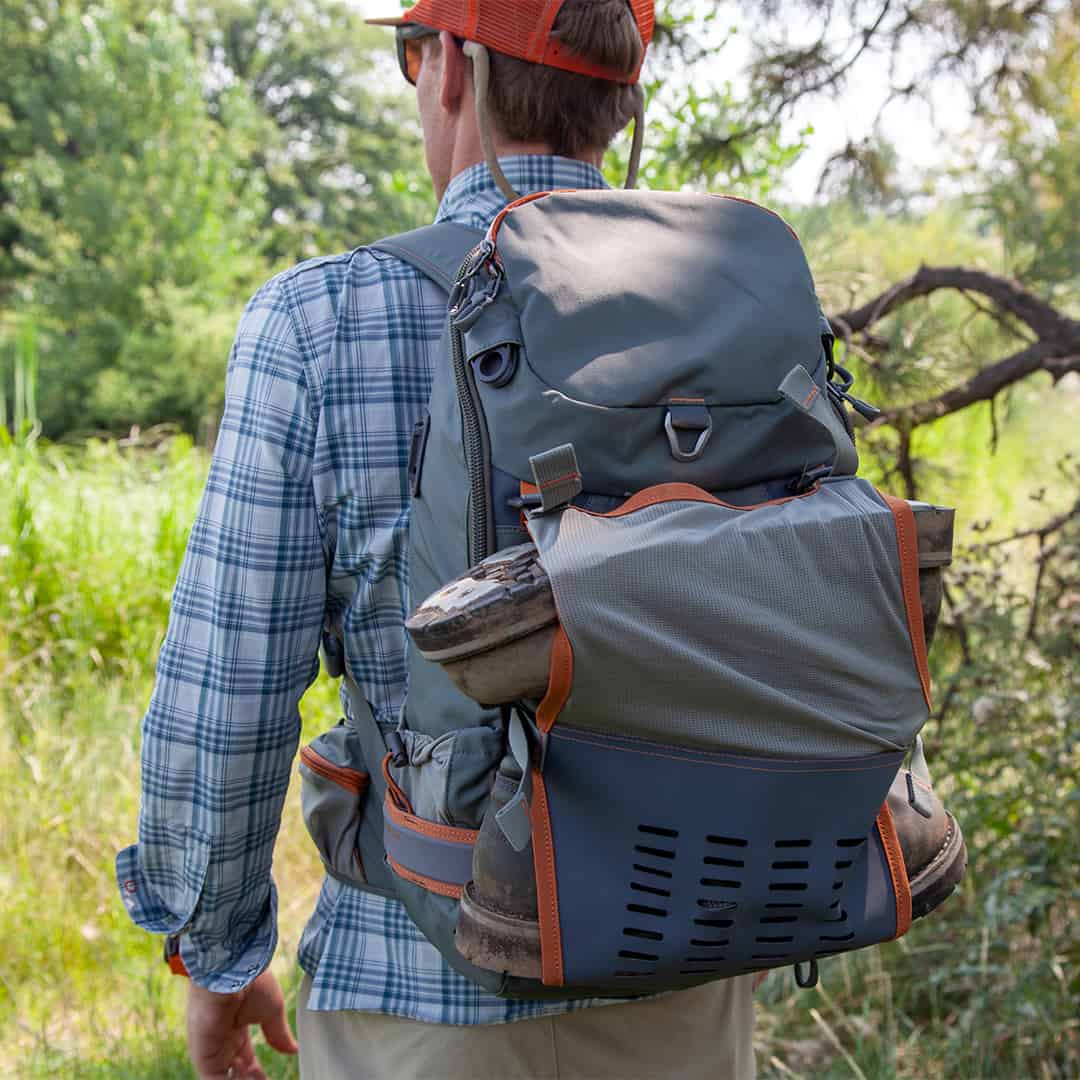 FHBP 816332014765 Fishpond Firehole Fishing and Travel Backpack With Wader and Boots Carrier
