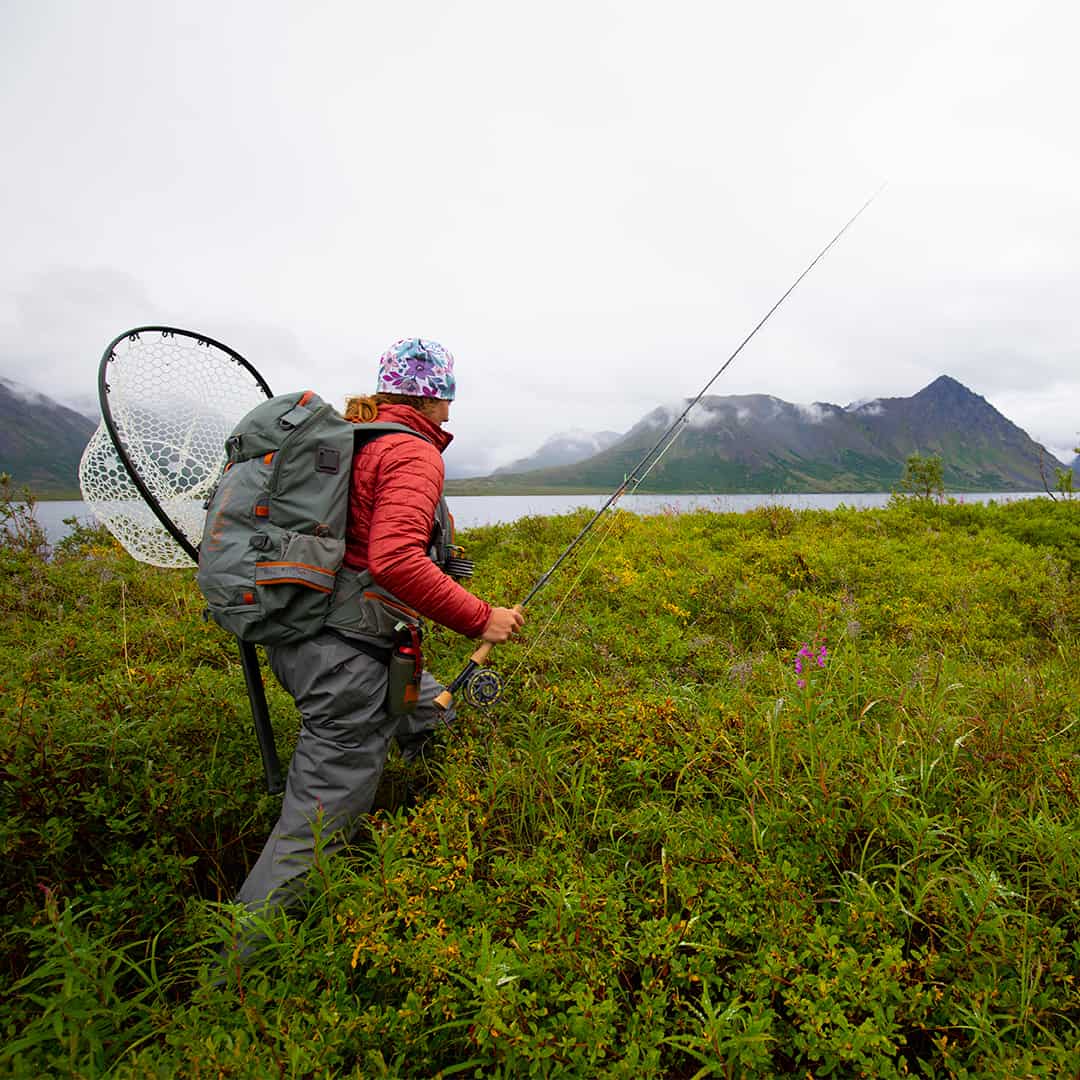 FHBP 816332014765 Fishpond Firehole Fishing and Travel Backpack Out Hiking