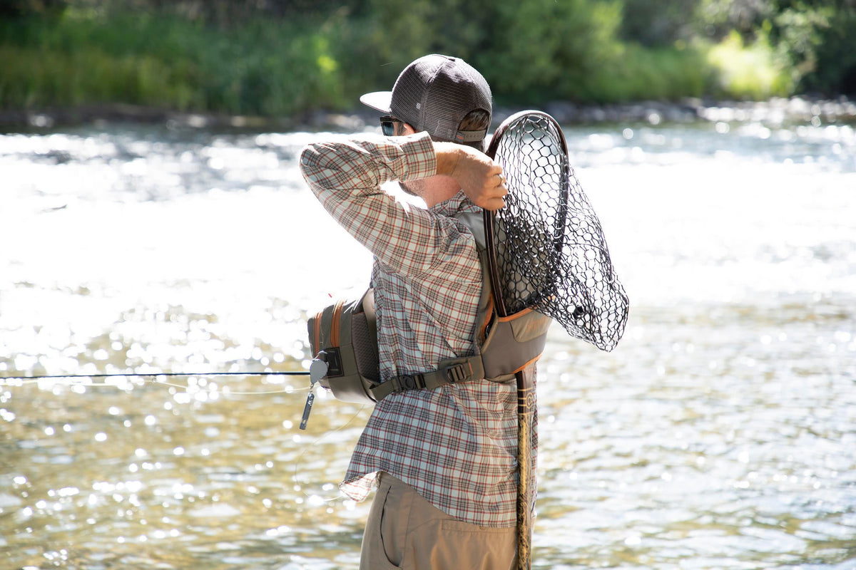 Fishpond Cross Current Chest Pack Back Getting The Net River