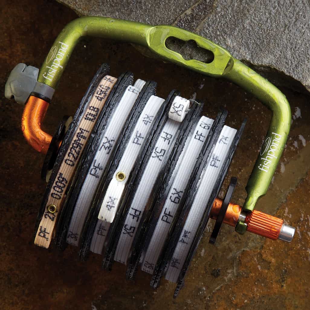Fishpond Headgate Fishing Tippet Holder Tippet Dispenser Loaded with Tippet