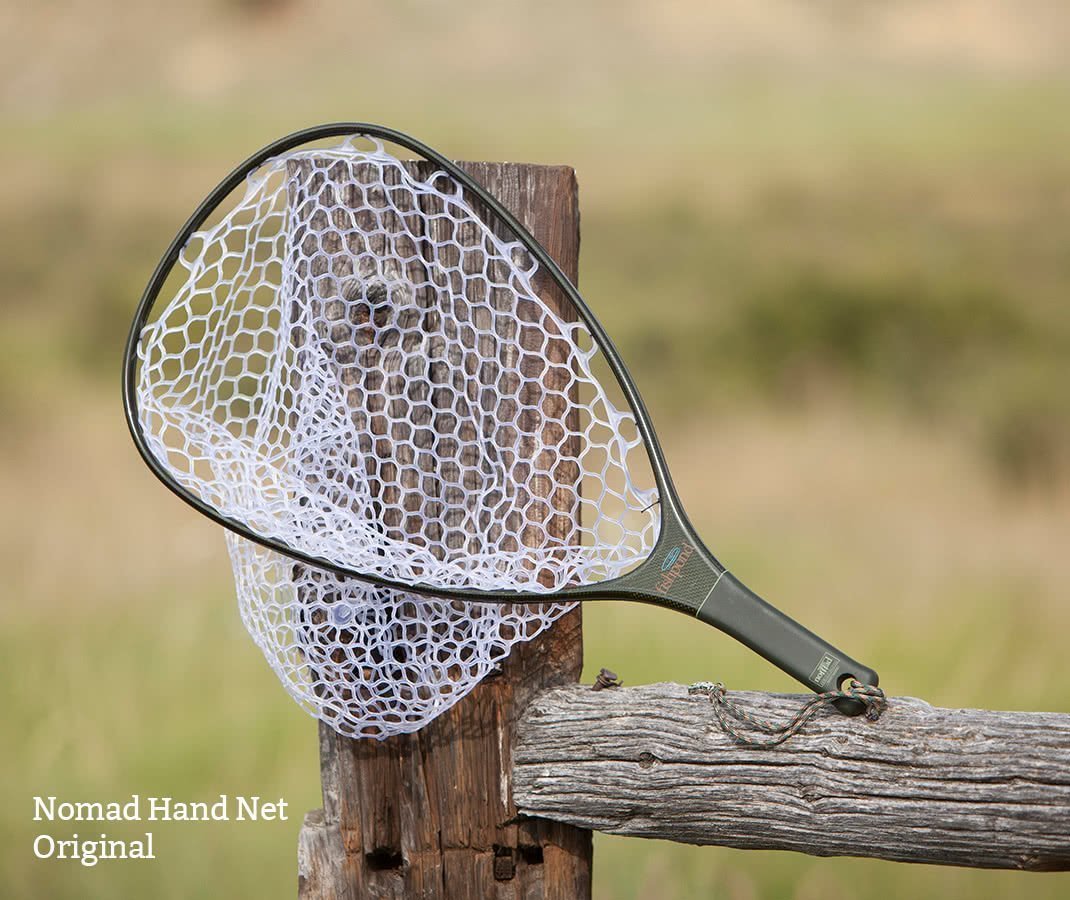 Fishpond Nomad Hand Net On Fence