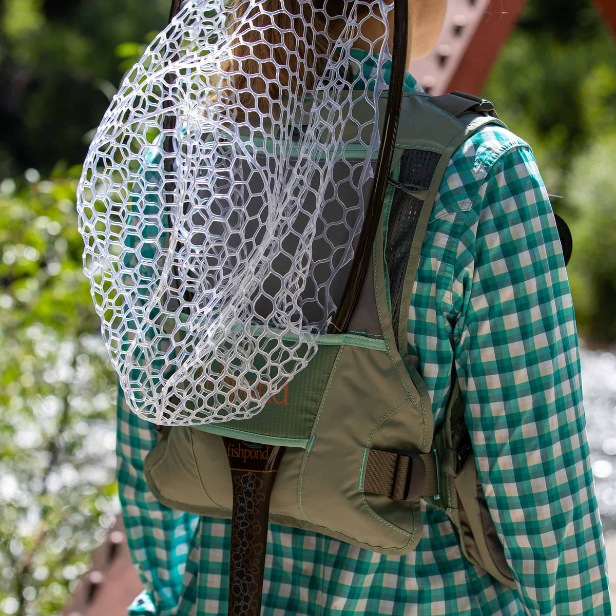 Fishpond Women's Upstream Vest Technical Female Fishing Vest Back First Womens Fishing Vest With Integrated Net Slot