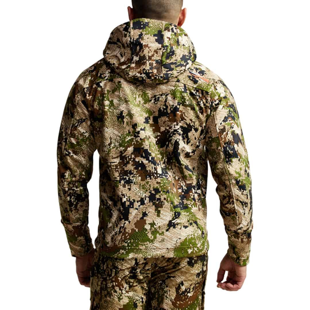 SITKA Big Game 2021 50032 SubAlpine Mens Jetstream Jacket Optifade Subalpine Studio Back Detail
