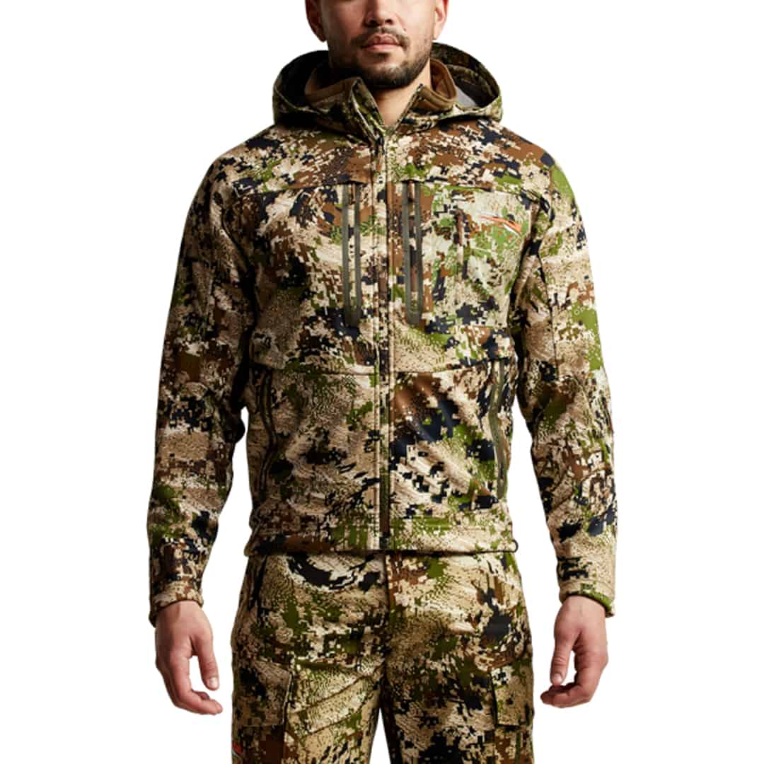 SITKA Big Game 2021 50032 SubAlpine Mens Jetstream Jacket Optifade Subalpine Studio Front Detail