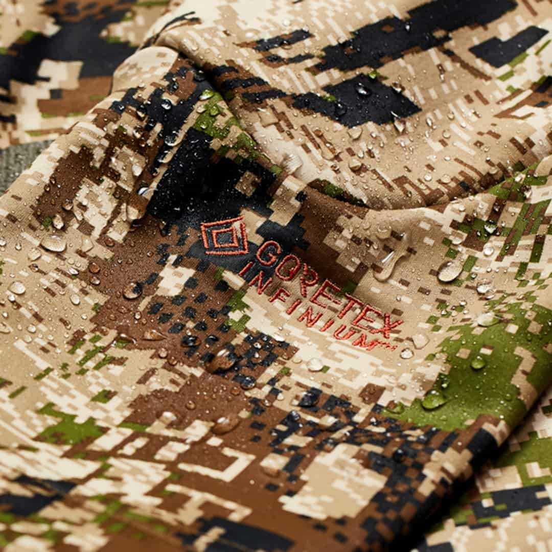 SITKA Big Game 2021 50032 SubAlpine Mens Jetstream Jacket Optifade Subalpine Studio GoreTex Detail