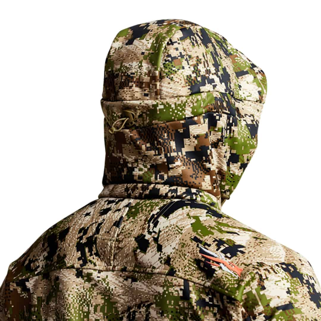 SITKA Big Game 2021 50032 SubAlpine Mens Jetstream Jacket Optifade Subalpine Studio Hood Detail
