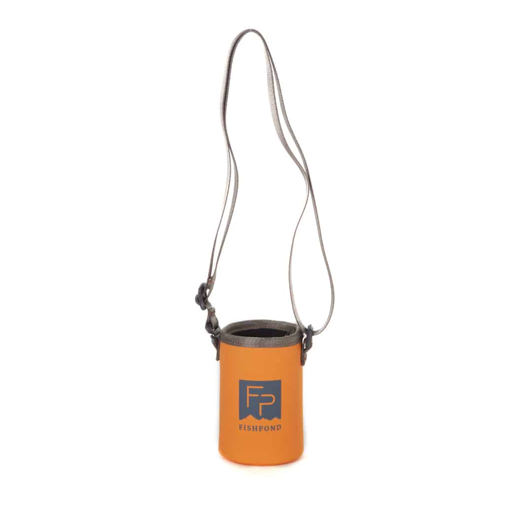 RR2-ECO 816332015014 Fishpond River Rat 2 0 Drink Koozie Holder Eco Cutthroat Orange With Strap