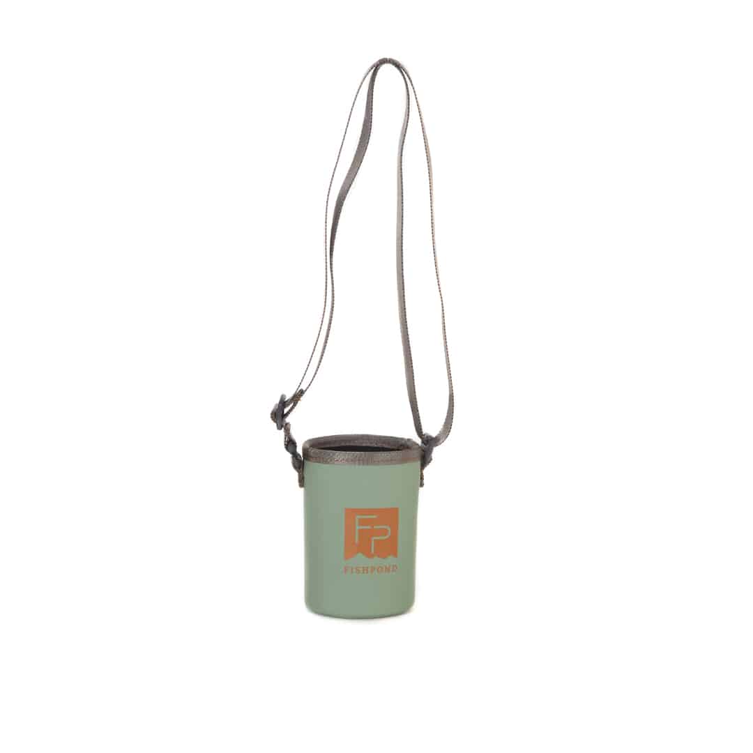 RR2-EY 816332015281 Fishpond River Rat 2 0 Drink Koozie Holder Eco Yucca With Strap