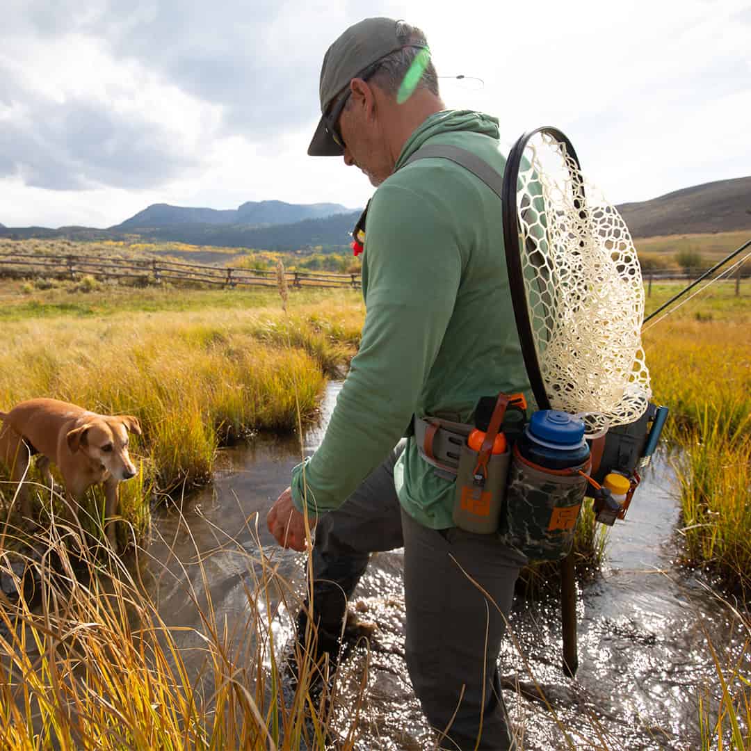 SBBS-2-0 816332014802 Fishpond Switchback 2 0 Wading Belt And Fishing Waist Pack System With Bear Spray