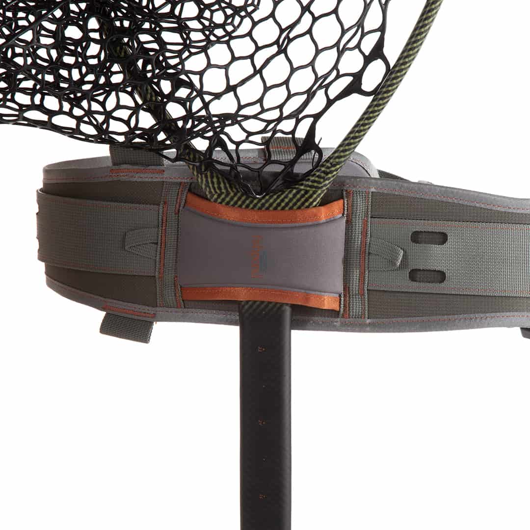 SFWB 816332014819 Fishpond South Fork Fishing Wader Belt Upgraded Wading Belt Net Slot Studio Detail
