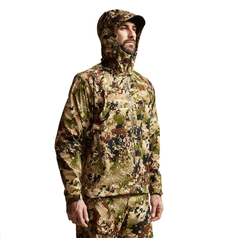 SITKA Big Gamge 2021 50254 SA Mens Dew Point Jacket Optifade Subalpine Studio Angle