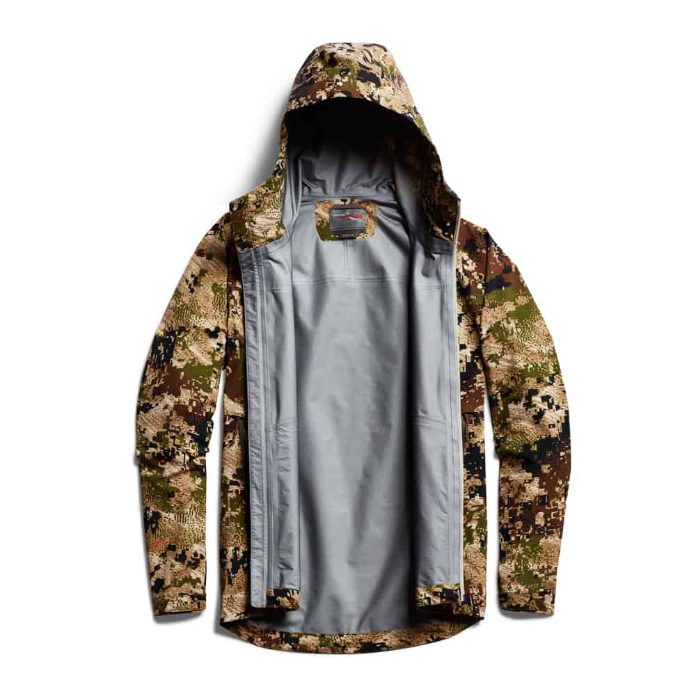 SITKA Big Gamge 2021 50254 SA Mens Dew Point Jacket Optifade Subalpine Studio Interior Detail