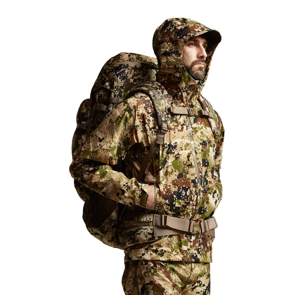 SITKA Big Gamge 2021 50254 SA Mens Dew Point Jacket Optifade Subalpine Studio With Pack Pocket Access
