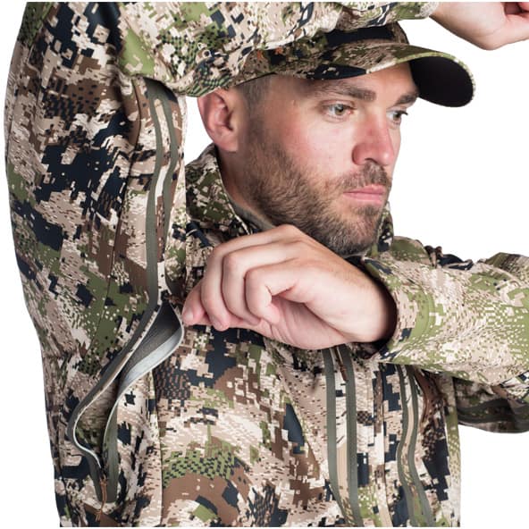 SITKA Gear Jetstream Jacket Optifade Subalpine Open Pit Zips