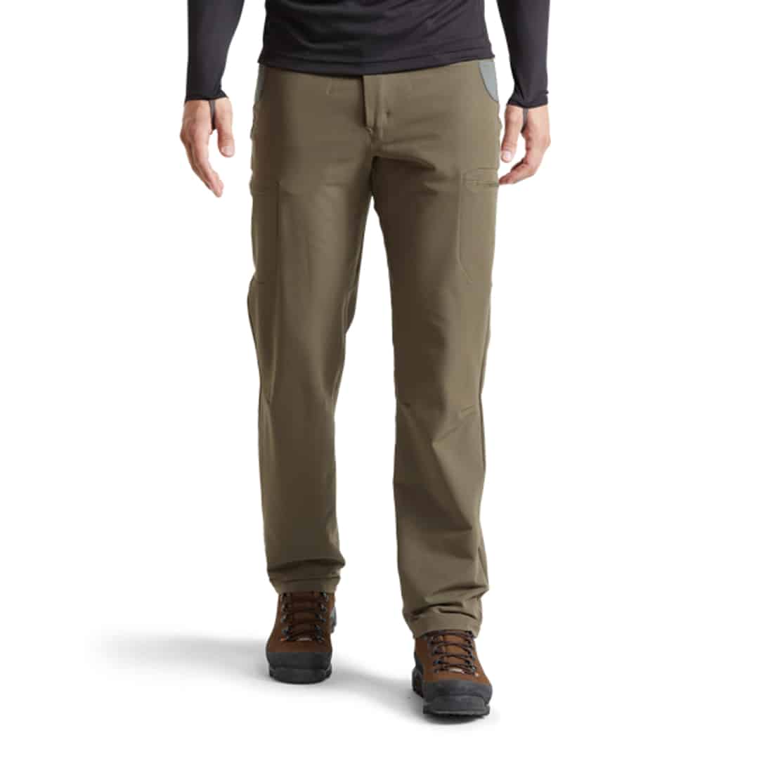 SITKA 2021 50232 Men's Traverse Pant Pyrite Studio Forward Walking