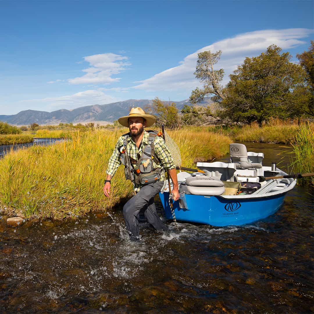 SPMV 816332014789 Fishpond Sagebrush Pro Best Lightweight Fly Fishing Vest Dragging Boat In Hot Weather