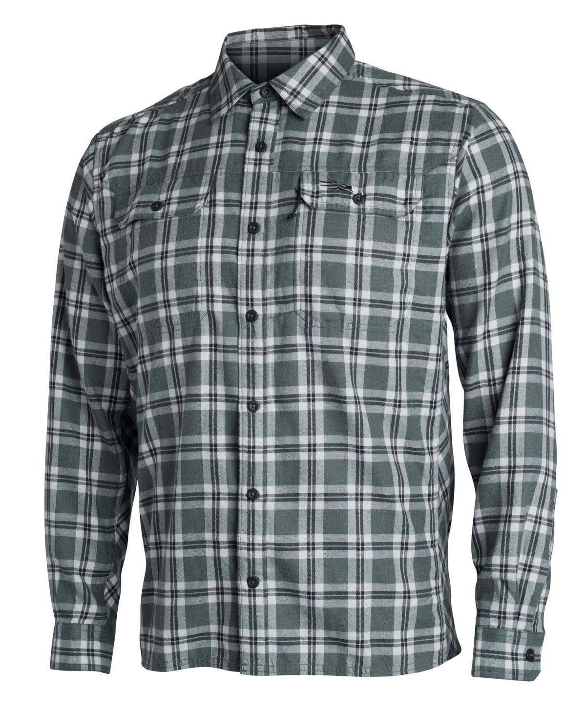 Sitka Frontier Shirt Lead Plaid TTW