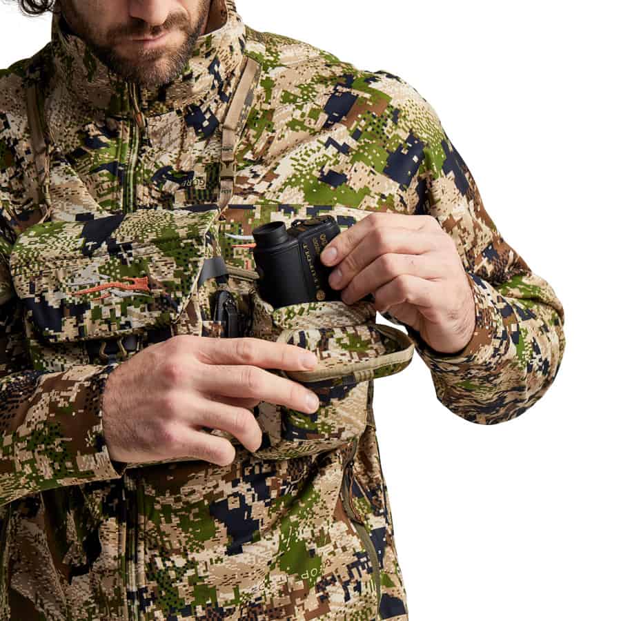 Sitka Gear Mountain Optics Binocular Harness Front Optimized With Rangefinder