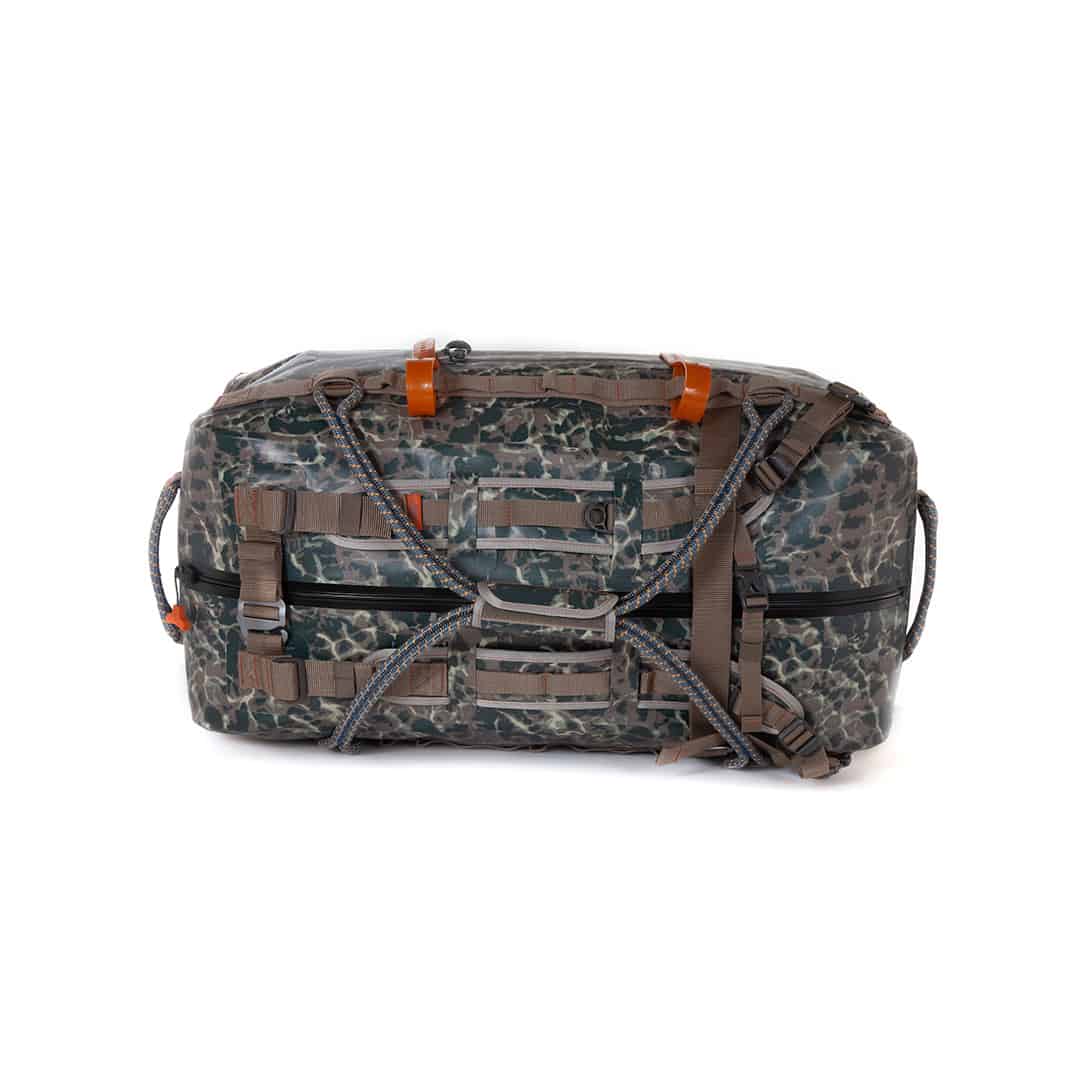 TLSD-ERC 816332015137 Fishpond Thunderhead Large Submersible And Waterproof Duffel Bag Newstream Model 2022 Eco Riverbed Camo Top