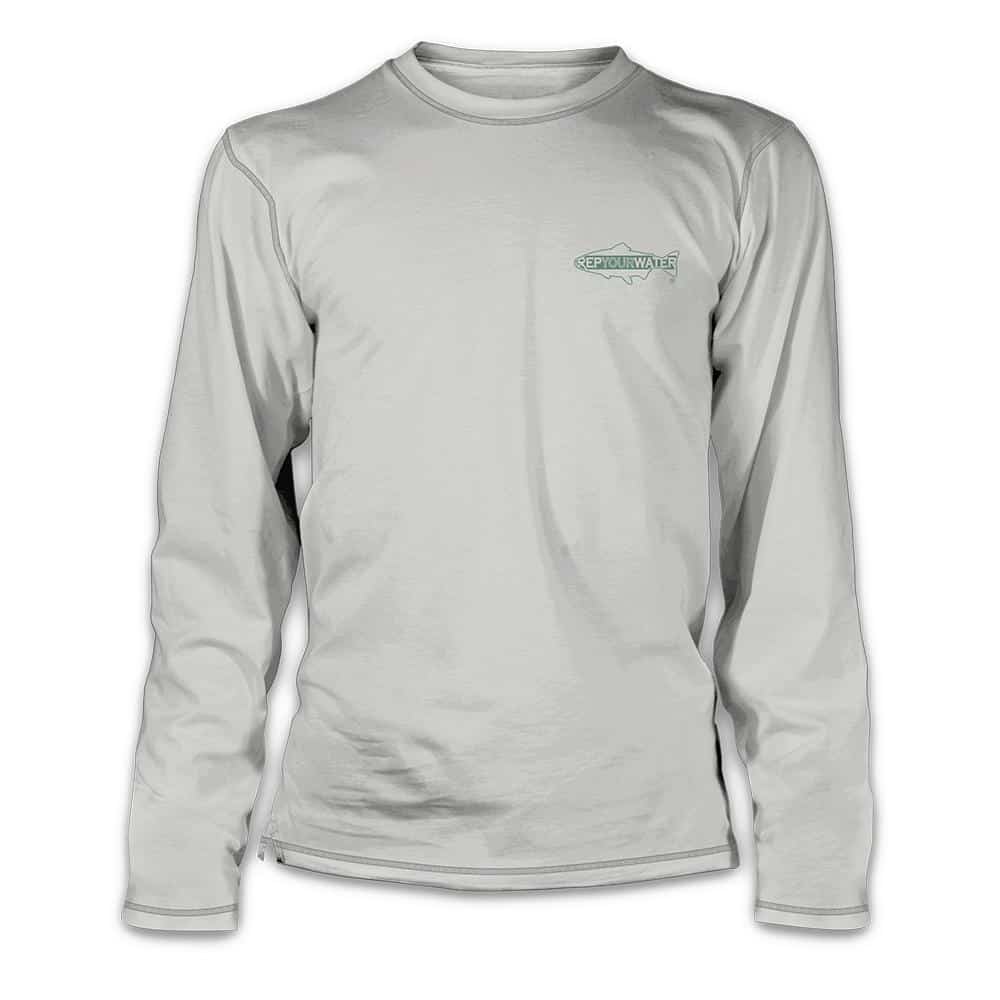 TPAR85 RepYourWater Artists Reserve Tarpon Ultralight Fishing Sun Shirt Front