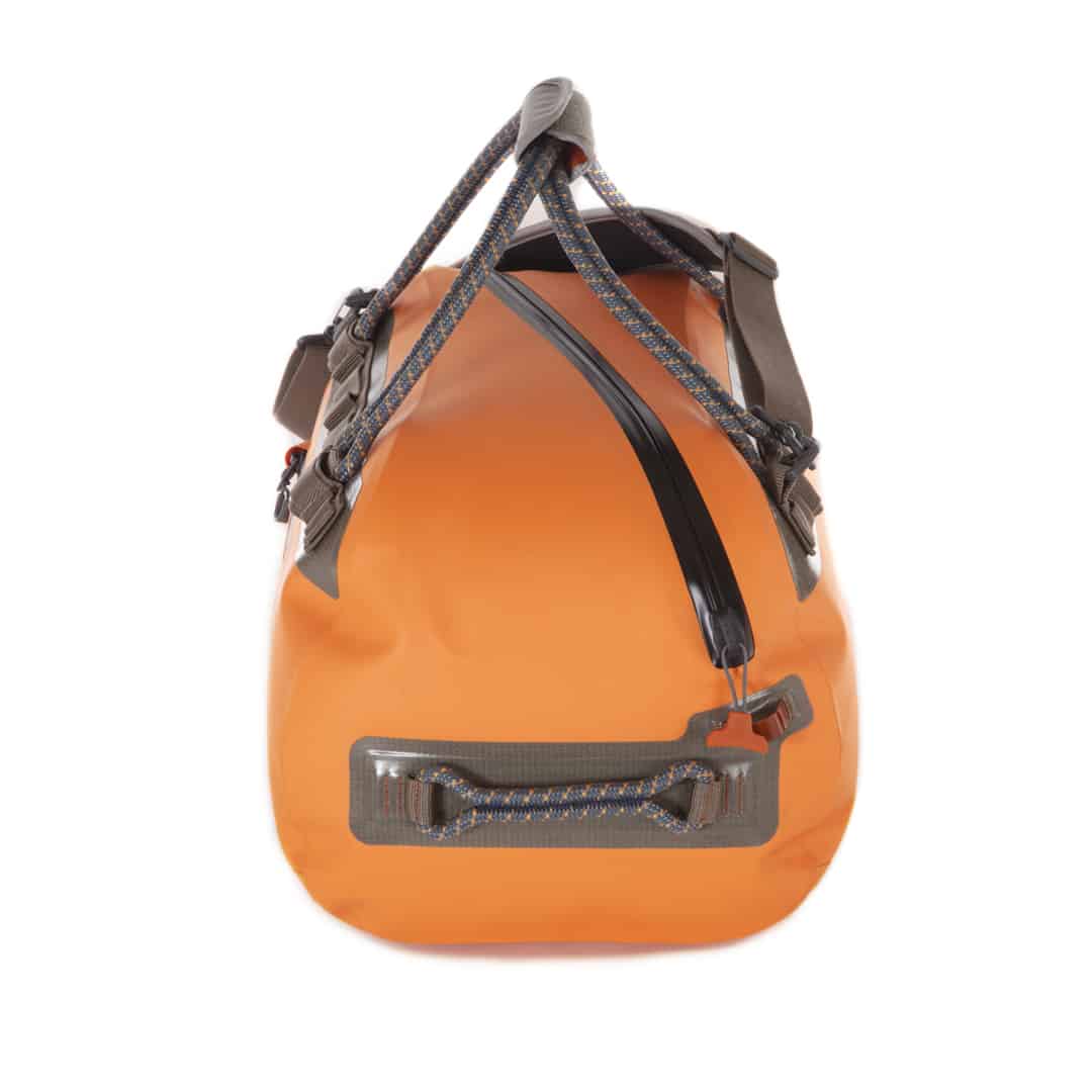 TSD-ECO 816332015205 Fishpond Thunderhead Waterproof Submersible Duffel Bag Eco Cutthroat Orange Side