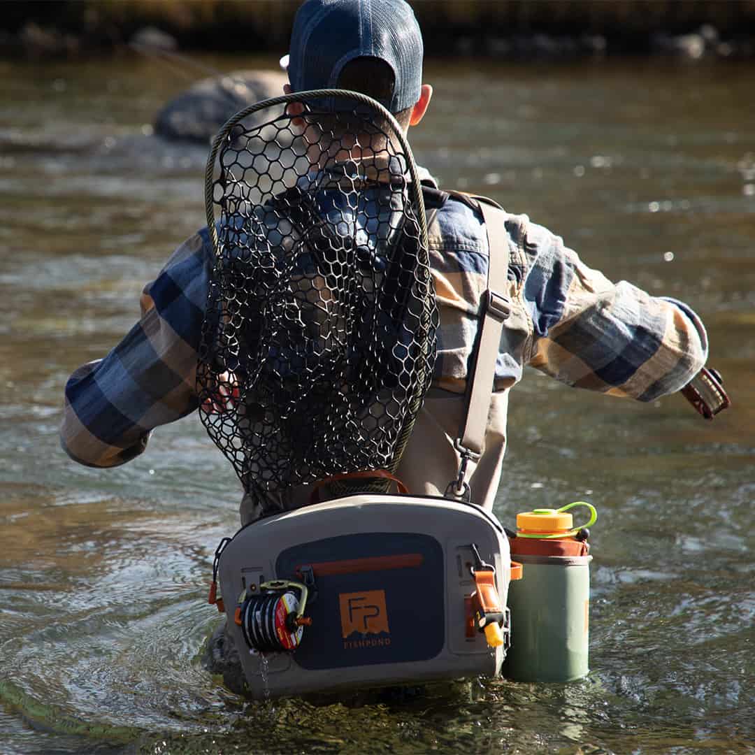 TSL-ES 816332015229 Fishpond Thunderhead Waterproof and Submersible Waist or Hip Pack Eco Shale Fishing on River