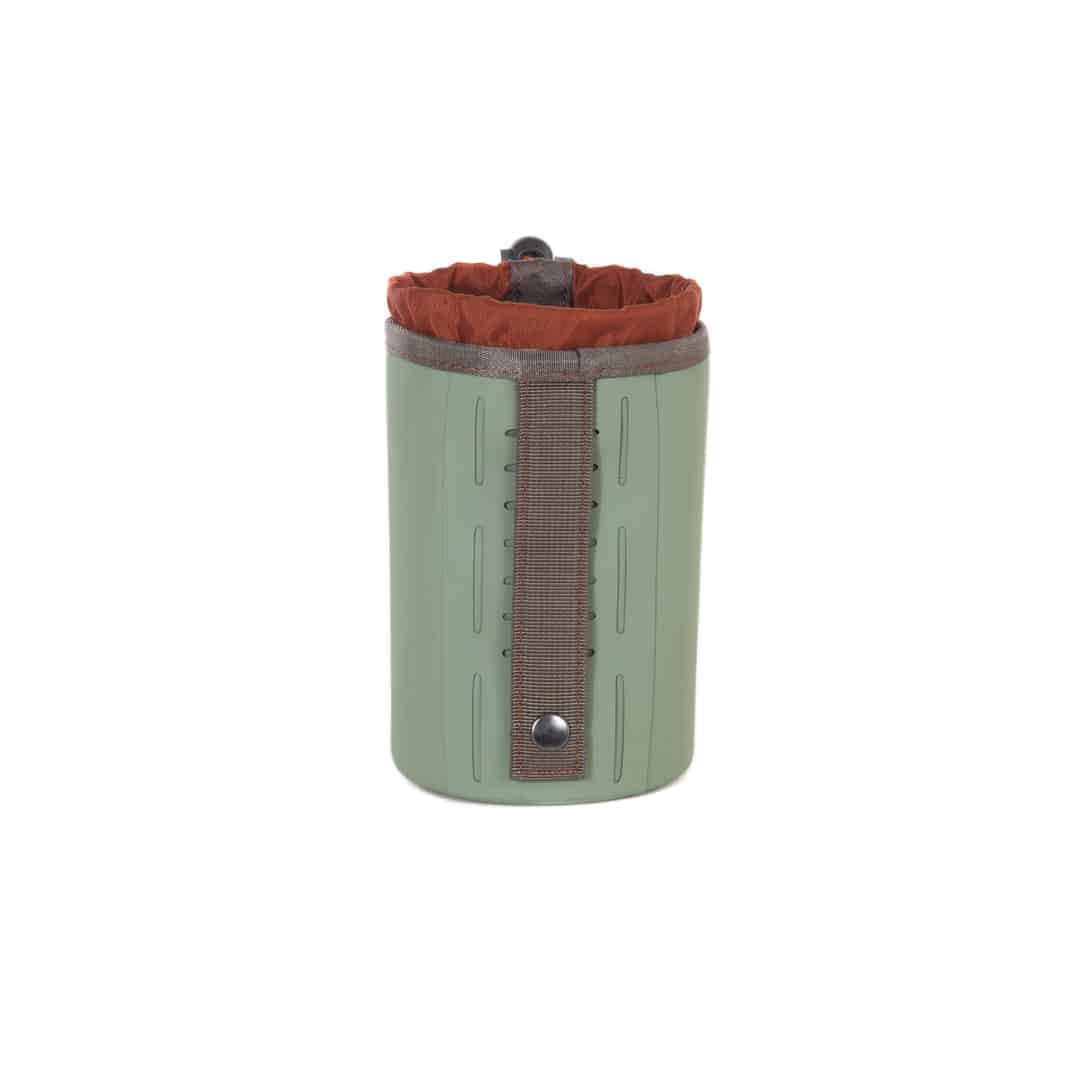 TWBH-EY 816332015250 Fishpond Thunderhead Water Bottle Holder Eco Yucca Back With Water Bottle