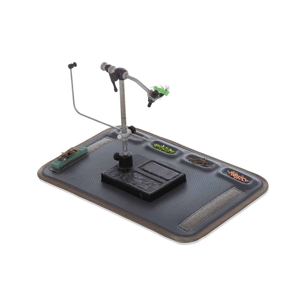 TWFTK 816332014161 Fishpond Tailwater Fly Tying Storage and Travel Bag Tying On Tying Pad With Bead and Hook Holders