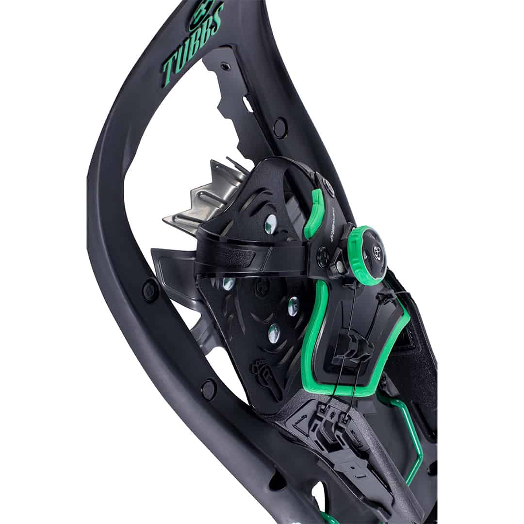 Tubbs Flex RDG Mens Snowshoe 24" Binding Closeup