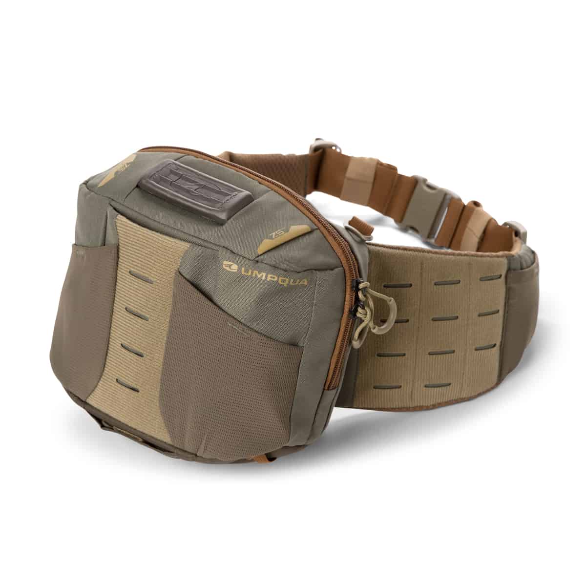 Umpqua ZS2 Ledges 500 Fly Fishing Waist Pack Back Olive