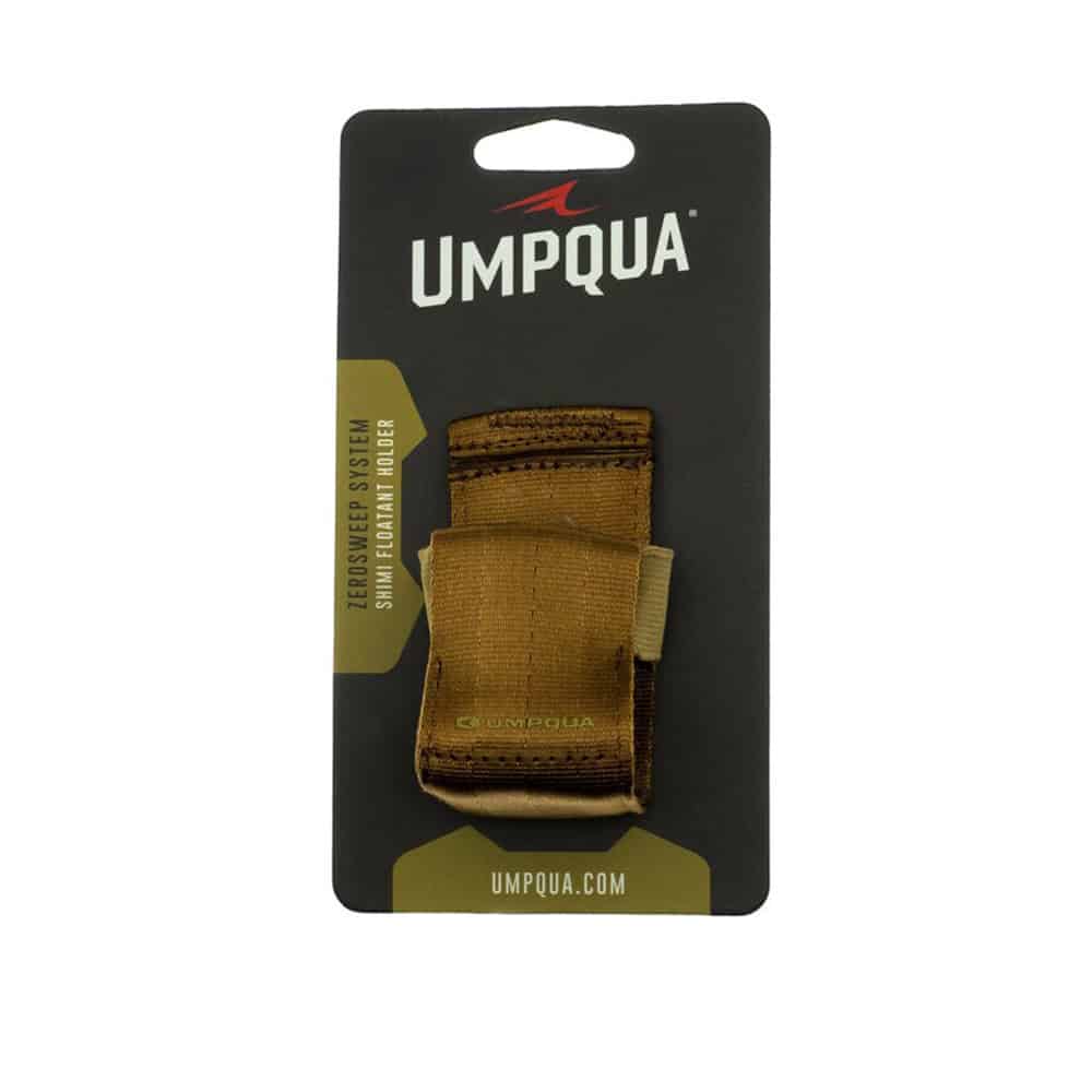 Umpqua ZS2 Shimi Shake Holder Shimazaki Dry Shake Holder Olive Loaded Packaged