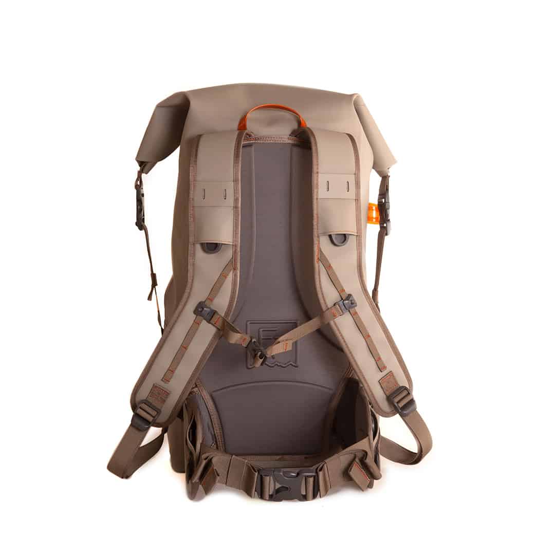 WRRTB-ES 816332015267 Fishpond Wind River Roll Top Waterproof Backpack Eco Shale NewStream Model Back