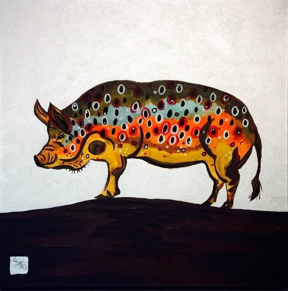brown hog abby paffrath art 4 all