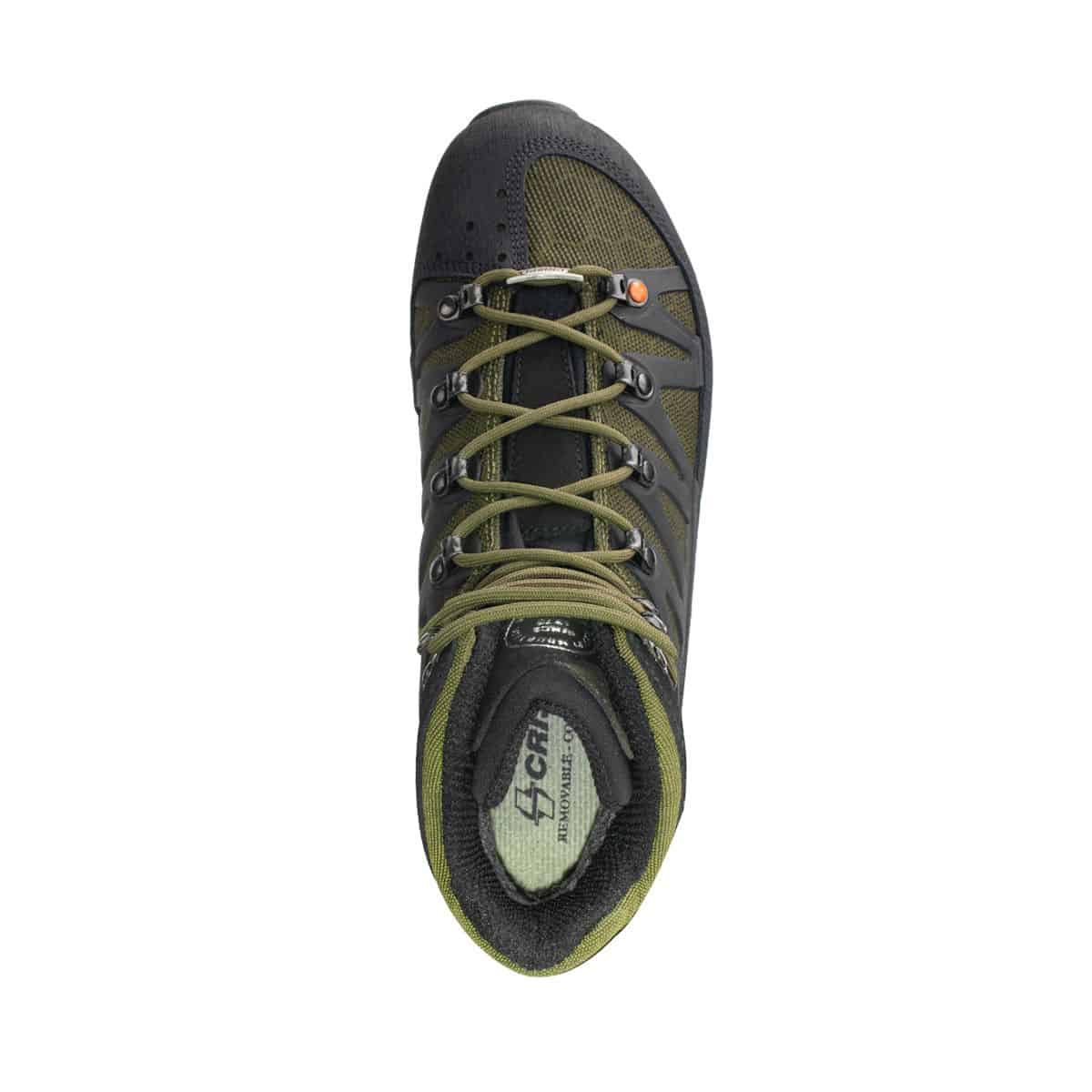 crispi thor ii gtx non insulated hunting boot black olive top