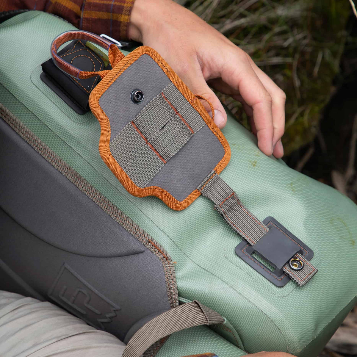 How to attach the Fishpond Quikshot Fly Fishing Extra Fly Rod Holder